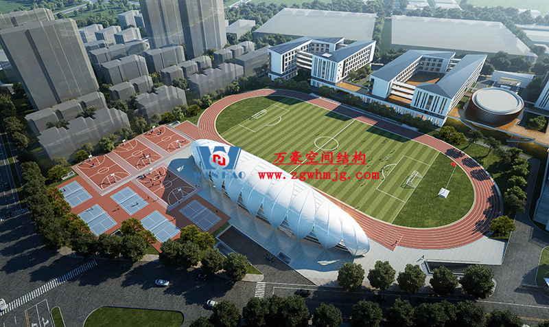 萬豪2022第6標-龍泉市體育場鋼膜結構工程