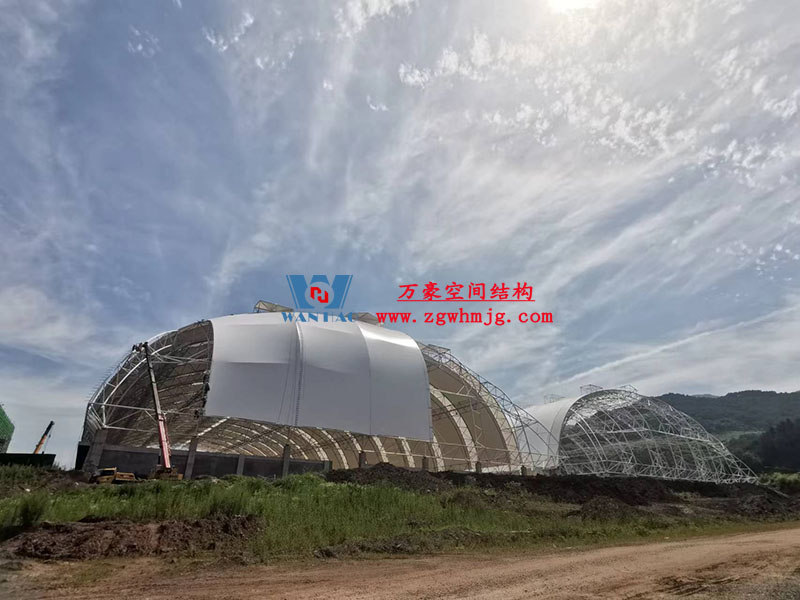 膜結構煤棚