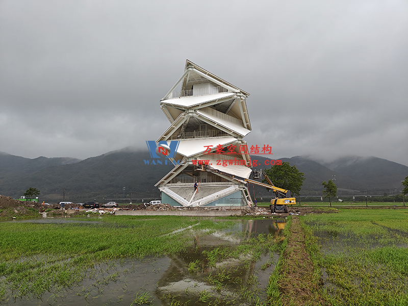 萬豪2023第8標-數智農業產業園先行啟動區塊項目設計施工總承包-瞭望塔膜結構工程 萬豪2023第8標-數智農業產業園先行啟動區塊項目設計施工總承包-瞭望塔膜結構工程