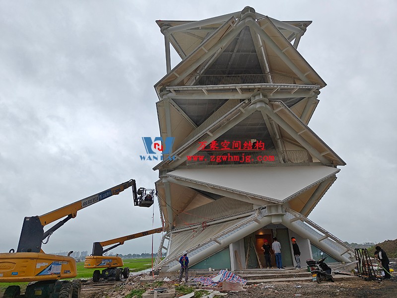 萬豪2023第8標-數智農業產業園先行啟動區塊項目設計施工總承包-瞭望塔膜結構工程 萬豪2023第8標-數智農業產業園先行啟動區塊項目設計施工總承包-瞭望塔膜結構工程