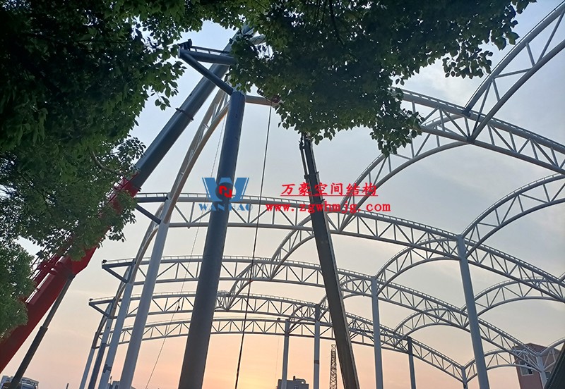 國網(wǎng)江西省電力有限公司培訓(xùn)中心實訓(xùn)基地改造膜結(jié)構(gòu)項目最新施工進度 國網(wǎng)江西省電力有限公司培訓(xùn)中心實訓(xùn)基地改造膜結(jié)構(gòu)項目最新施工進度