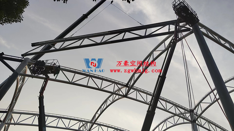 國網(wǎng)江西省電力有限公司培訓(xùn)中心實訓(xùn)基地改造膜結(jié)構(gòu)項目最新施工進度 國網(wǎng)江西省電力有限公司培訓(xùn)中心實訓(xùn)基地改造膜結(jié)構(gòu)項目最新施工進度