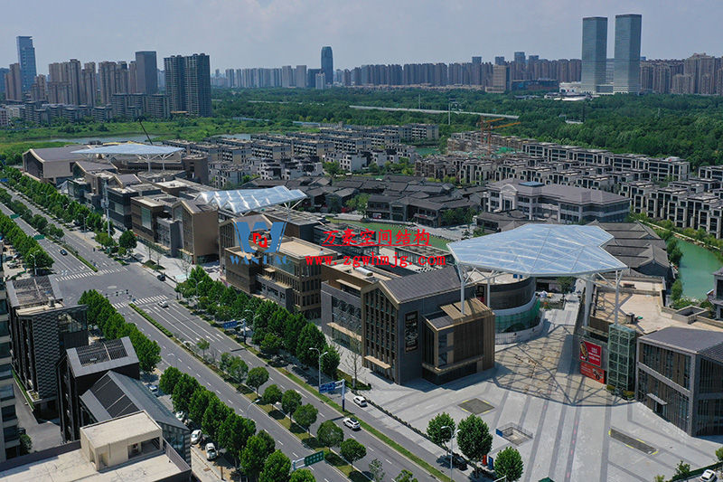 文一塘溪津門天幕鋼結(jié)構(gòu)及ETFE膜結(jié)構(gòu)氣枕膜項(xiàng)目