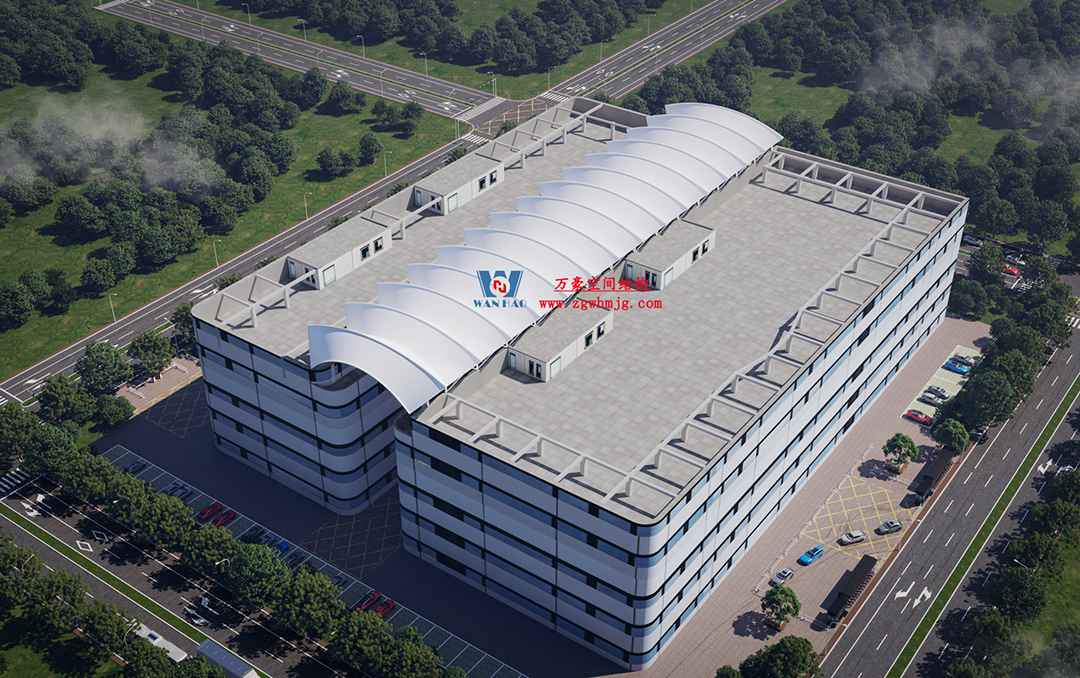 工程進度全速推進,PTFE膜材張拉在即! 工程進度全速推進,PTFE膜材張拉在即!