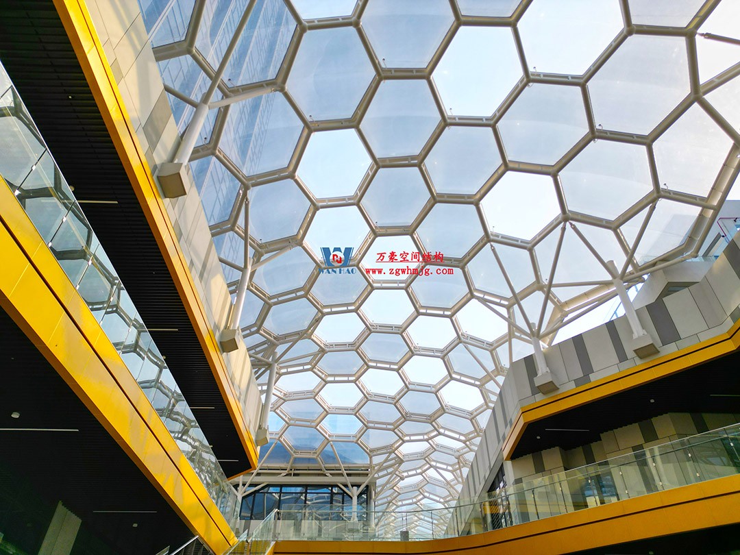 已完工,這個ETFE氣枕商業天幕閃亮登場! 已完工,這個ETFE氣枕商業天幕閃亮登場!