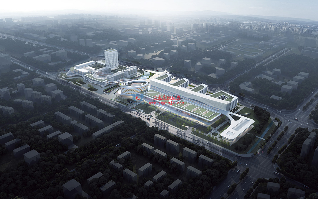 聚焦工程高質(zhì)量建設，這個網(wǎng)格織物幕墻正在施工安裝中