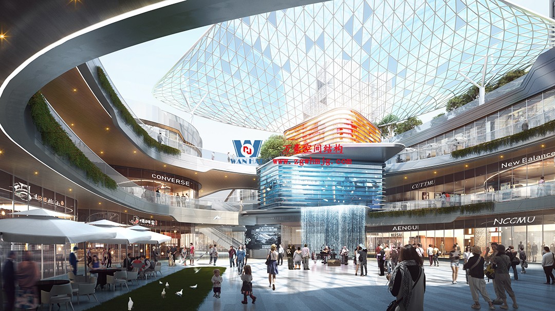 攻堅克難，全速推進|這個ETFE商業(yè)天幕迎來新進展