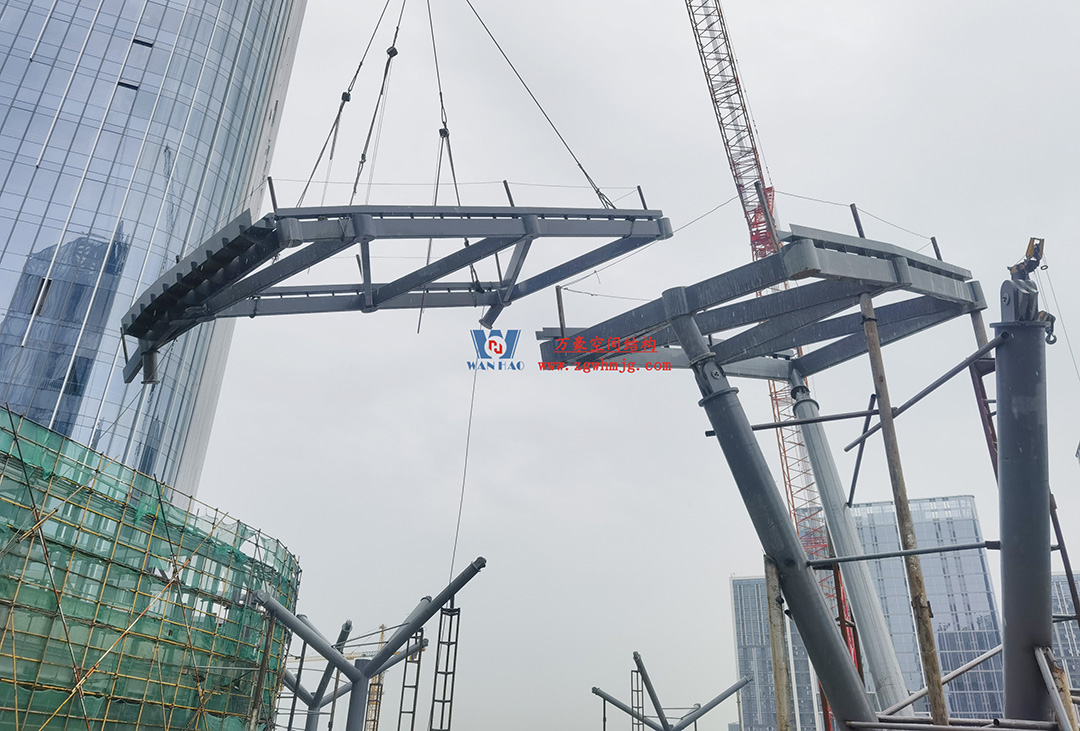 攻堅克難，全速推進|這個ETFE商業(yè)天幕迎來新進展