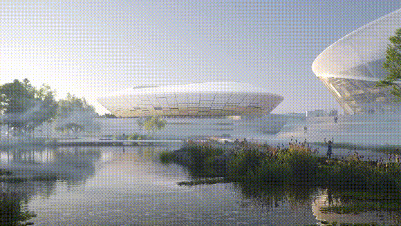 “太湖浮蓮”！萬豪空間結構助力無錫奧林匹克體育產業中心項目