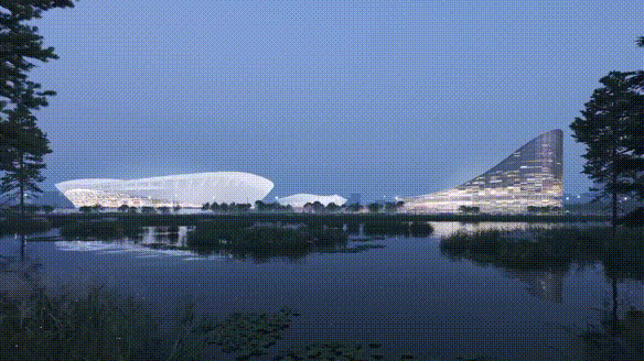 “太湖浮蓮”！萬豪空間結構助力無錫奧林匹克體育產業中心項目