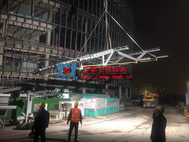 紹興國際會展中心一期B區會議中心PTFE膜結構工程