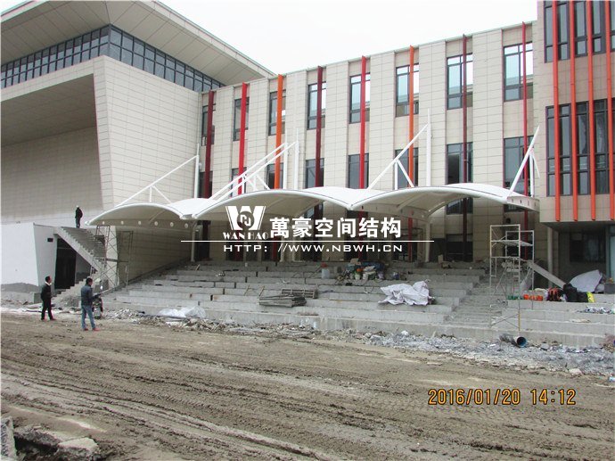 濱江小學遮陽膜結構