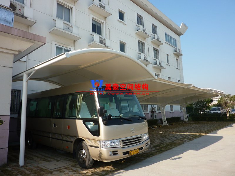 膜結構停車棚制作設計